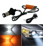 Денні ходові вогні з функцією повороту 60smd 4014 BAU15S