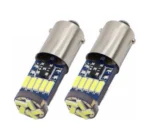 Світлодіодна лампа T4W BA9S 15SMD 4014 Біла 12V