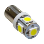 Світлодіодна лампа T4W 5SMD 5050 Білий 12V 50Lm - Зображення 2