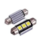 Світлодіодна лампа C5W Festoon 3SMD 5050 12 V 36 мм з обманкою - Зображення 3