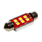 Світлодіодна лампа C5W Festoon 6SMD 3030 12 V 36 мм з обманкою - Зображення 4
