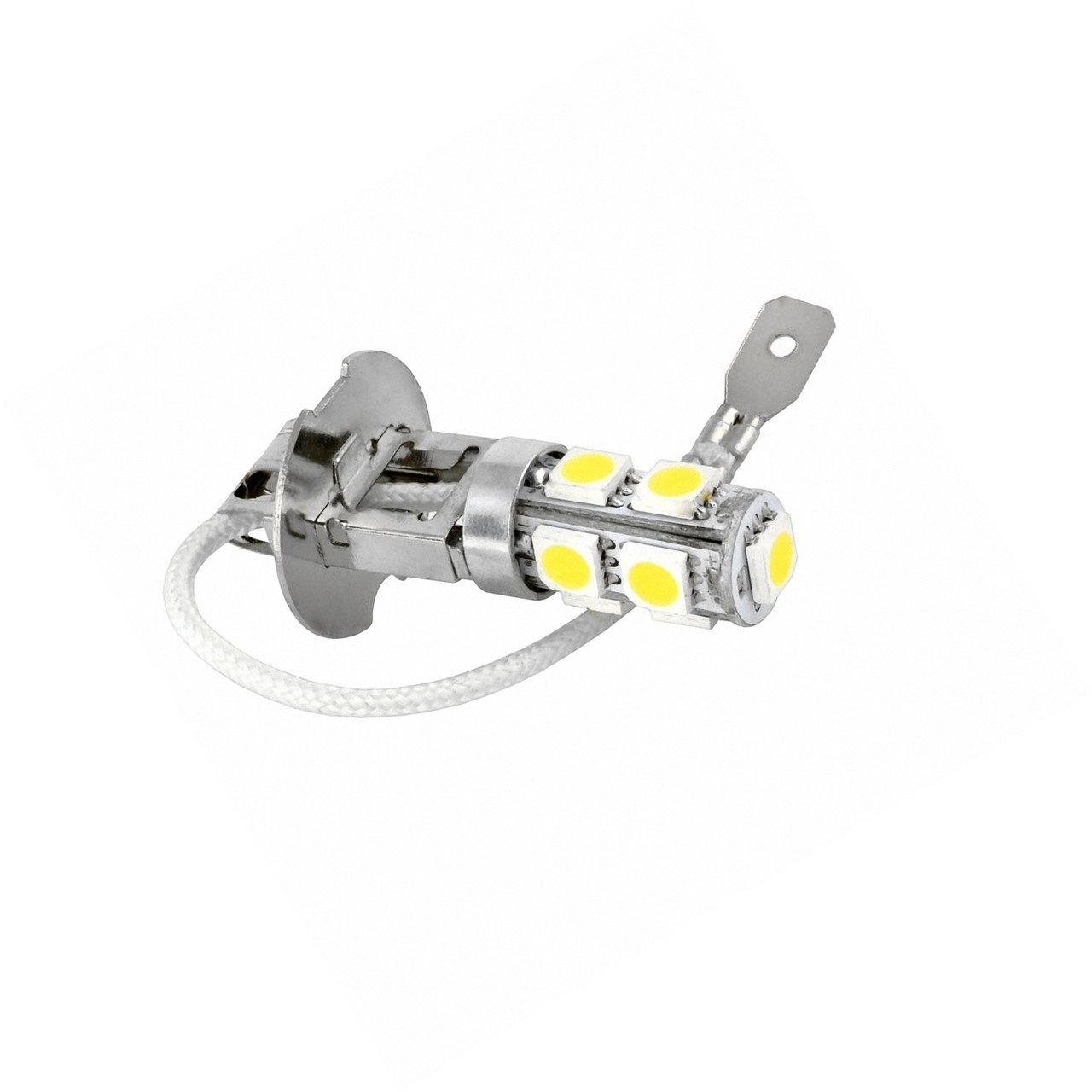 2286135766_svitlodiodna-lampa-z Світлодіодна лампа з цоколем Н3 9SMD 5050 24V Білий - Зображення 1