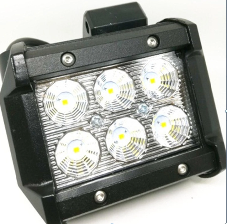 2289563365_svitlodiodna-balka-fara Світлодіодна балка (фара) 6 LED 3030 C2018F F 9,5*7 см Ближній - Зображення 1
