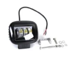 Світлодіодна двокольорова балка, додаткова фара 45W 3 лінзи метал Преміум Ближнє Біле/Жовте світло - Зображення 6