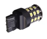 Світлодіодна лампа 7443 T20 W21/5W W3x16q 33SMD 2835 12V Жовта - Зображення 2