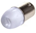 Світлодіодна лампа з цоколем 1156 BA15s P21W 3SMD 5630 12V Біла - Зображення 4