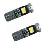 Світлодіодна лампа Т10 W5W 6SMD 2835 з драйвером 12V Білий - Зображення 3