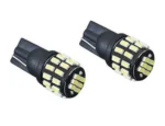 Світлодіодна лампа Т10 (W5W) 30 SMD 3014 з драйвером 12-24V 400Lm Білий - Зображення 2