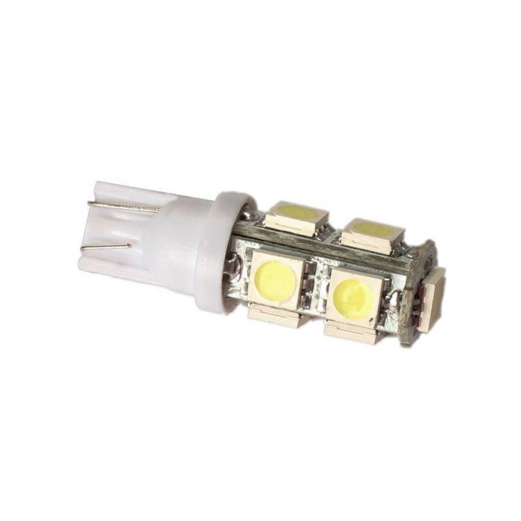 2297314693_svitlodiodna-lampa-t10 Світлодіодна лампа Т10 (W5W) 9 SMD 5050 12V Білий - Зображення 1