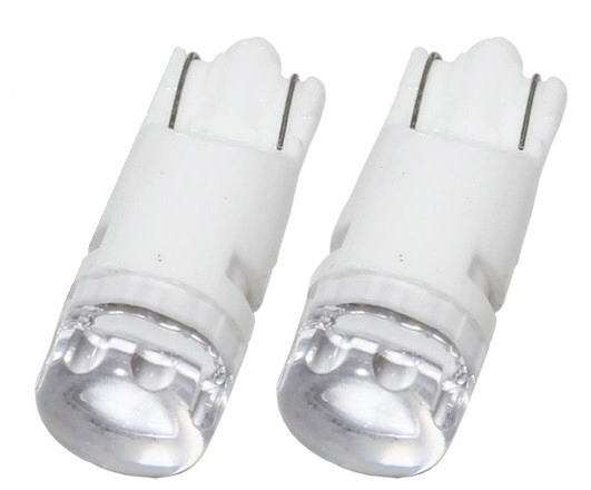 2298383617_svitlodiodna-lampa-t10 Світлодіодна лампа Т10 (W5W) 2SMD 2835 керамічна 12V Білий - Зображення 1