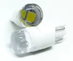 Світлодіодна лампа Т10 (W5W) 2SMD 2835 керамічна 12V Білий - Зображення 2