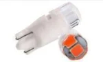 Світлодіодна лампа Т10 W5W 2SMD 2835 керамічна 12V Червона - Зображення 2