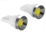 Світлодіодна лампа Т10 W5W COB 0.5 W з відбивачем 12V Білий