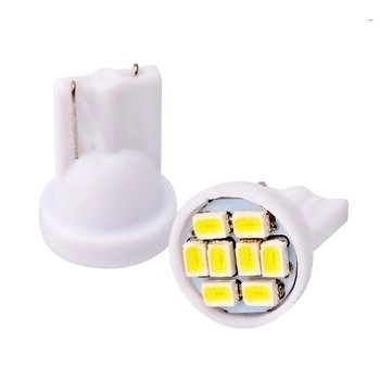 2298541272_svitlodiodna-lampa-t10 Світлодіодна лампа Т10 (W5W) 8 SMD 3020 24V Біла - Зображення 1