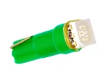Світлодіодна лампа Т5 (W1,2W W2x2,6d) 1 SMD 5050 24V Зелена - Зображення 4