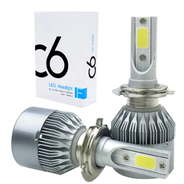 2302808232_avtomobilni-svitlodiodni-lampi Автомобільні світлодіодні лампи з цоколем H7, модель С6 - Зображення 1