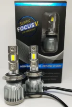 Автомобільні світлодіодні лампи з цоколем H7, модель R2 Super Focus