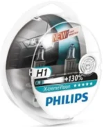Галогенна автолампа PHILIPS H1 X-treme Vision 12258XV+S2 HCB +130%