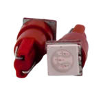Світлодіодна лампа Т5 (W1,2W W2x2,6d) 1 SMD 5050 12V Червона