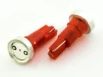 Світлодіодна лампа Т5 (W1,2W W2x2,6d) 1W 12V Червона - Зображення 3