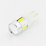 Светодиодная лампа Т10 (W5W) 6SMD 5630 с линзой 12V Белая - Зображення 5