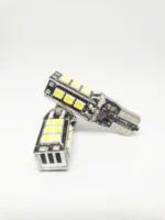 Світлодіодна лампа Т10 (W5W) 18SMD 3014 з обманкою 12V Білий