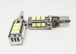 Світлодіодна лампа Т10 (W5W) 18SMD 3014 з обманкою 12V Білий - Зображення 3