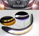 Гнучкі денні ходові вогні, 25 см Білий-Жовтий (комплект 2 шт.) - Зображення 2