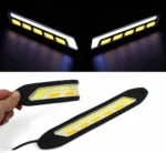 Гнучкі денні ходові вогні, 25 см Білий-Жовтий (комплект 2 шт.)