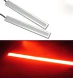 Денні ходові вогні світлодіодні DRL 17см COB Червоний (комплект 2шт) - Зображення 4