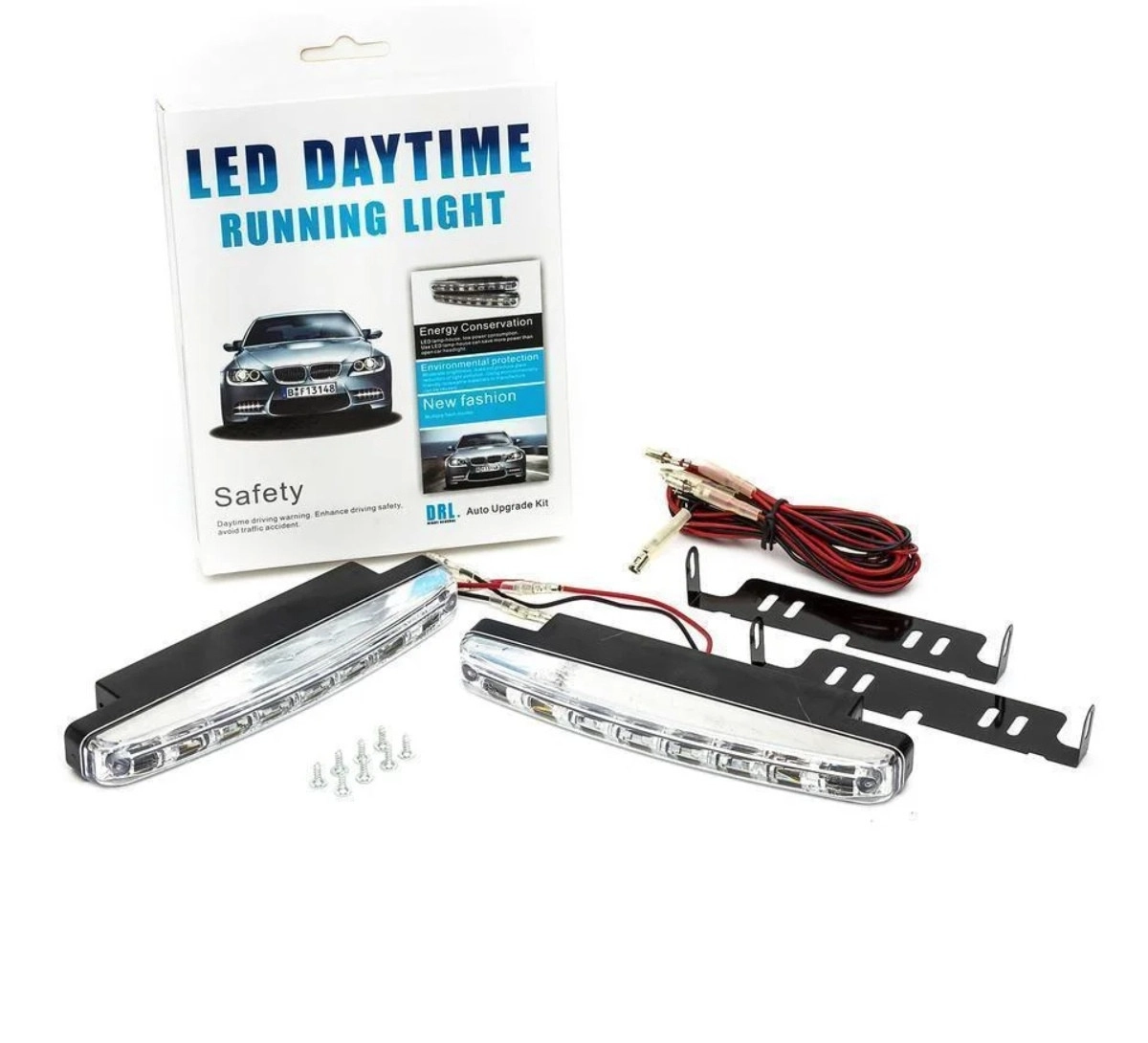 2340206682_denni-hodovi-vogni Денні ходові вогні, 16 см Білий (комплект 2 шт.) - Зображення 1