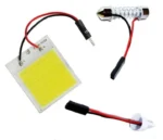 Світлодіодний модуль (панель) COB білий із перехідниками 48 LED - Зображення 2