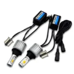 Денні ходові вогні двоколірні з режимом повороту 1156 BAU15S - Зображення 2