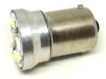 Світлодіодна лампа з цоколем 1156 BA15s P21W 6SMD 2835 12V Біла 3W Зроблено в УКРАЇНІ! - Зображення 2