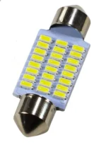 Світлодіодна лампа C5W Festoon 4014 24SMD 12V 36мм