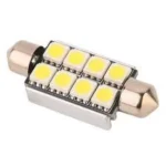 Світлодіодна лампа C5W Festoon 8SMD 5050 12V 42мм Білий - Зображення 5