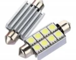 Світлодіодна лампа C5W Festoon 8SMD 5050 12V 42мм Білий