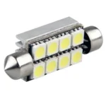 Світлодіодна лампа C5W Festoon 8SMD 5050 12V 42мм Білий - Зображення 2