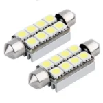 Світлодіодна лампа C5W Festoon 8SMD 5050 12V 42мм Білий - Зображення 4