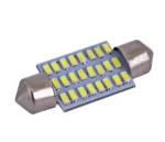 Світлодіодна лампа C5W Festoon 24SMD 3014 12 V 36 мм Білий - Зображення 2