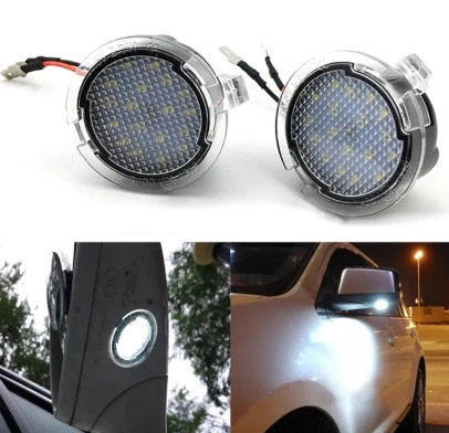 2616008349_shtatna-led-pidsvitka-bichnih Штатна LED-підсвітка бічних дзеркал і дверей для Ford Edge Fusion - Зображення 1