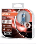 Галогенна автолампа Osram H4 Night Breaker Laser Next Generatioon (+150%) 64193NL-HCB
