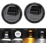 Світлодіодна фара 7 дюймів (ВАЗ 2101, НИВА, JEEP, MERCEDES, TOYOTA, VW) 13 лінз! - Зображення 4