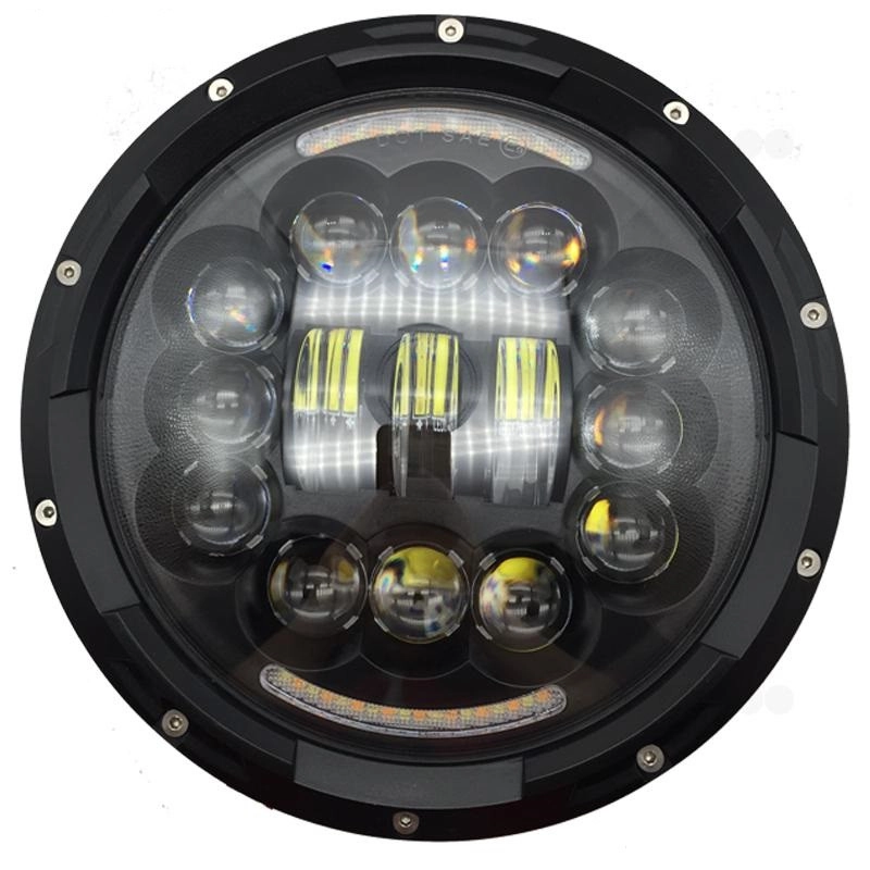 2723095478_svitlodiodna-fara-7 Світлодіодна фара 7 дюймів (ВАЗ 2101, НИВА, JEEP, MERCEDES, TOYOTA, VW) 13 лінз! - Зображення 1