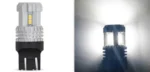 Світлодіодна лампа 7443 T20 W21/5W W3x16q 12 SMD 3020 12V Біла - Зображення 3