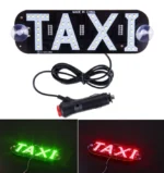 Табличка TAXI світлодіодна (Двоколірна — Червоний Зелений) у прикурювач