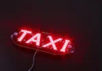 Табличка TAXI світлодіодна (Двоколірна — Червоний Зелений) у прикурювач - Зображення 2