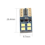 Светодиодная лампа Т10 W5W 8SMD 3030 350Lm 12V Белая с обманкой - Зображення 2
