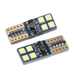 Светодиодная лампа Т10 W5W 8SMD 3030 350Lm 12V Белая с обманкой - Зображення 3