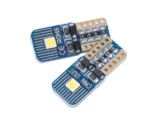 Світлодіодна лампа Т10 W5W 2SMD 3030 100Lm 12V Біла з обманкою